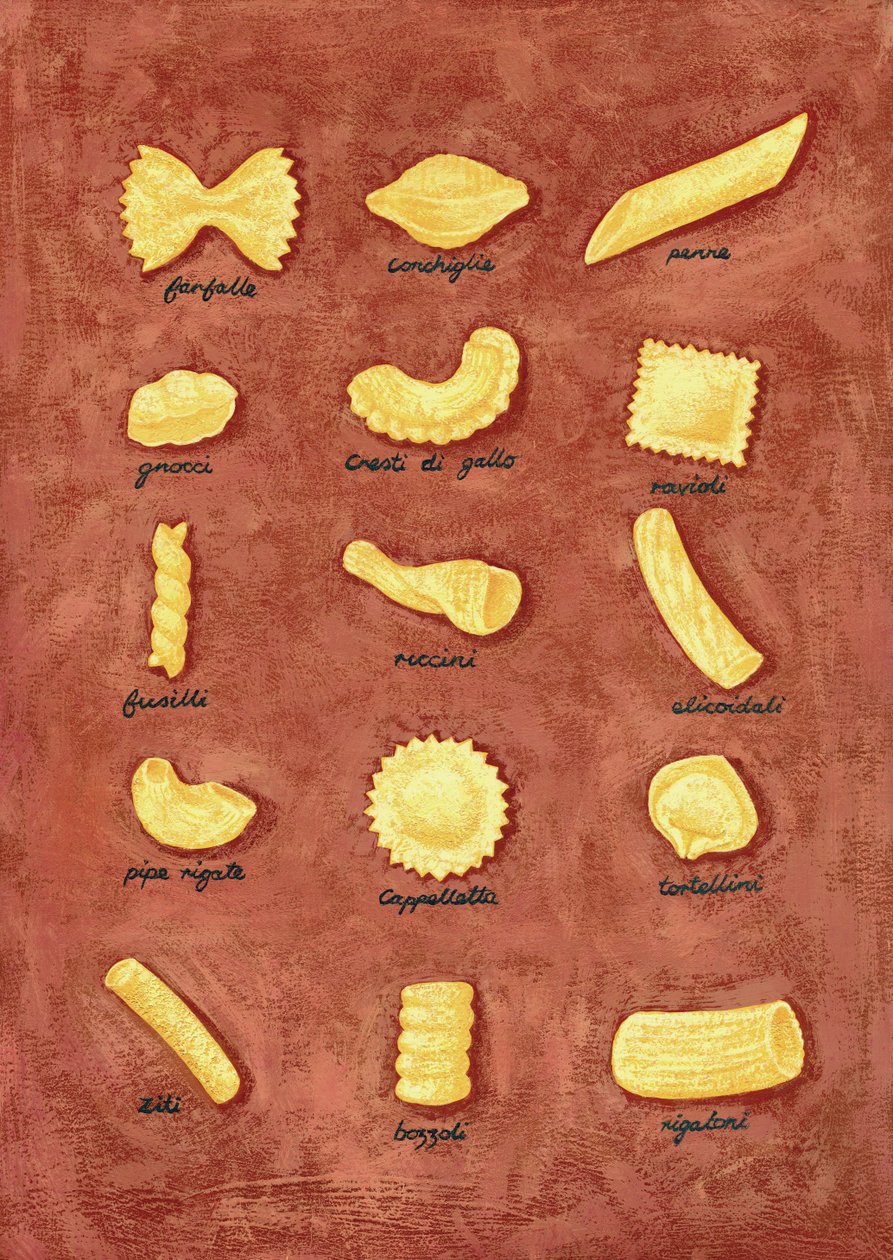 Pasta, 2010 (guassi) tekijältä Annalisa Morrocco
