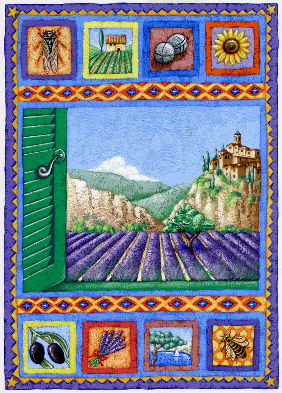 Provence, 2015 (guassi) tekijältä Annalisa Morrocco