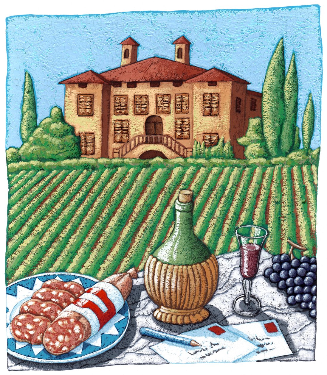 Villa Chianti tekijältä Annalisa Morrocco