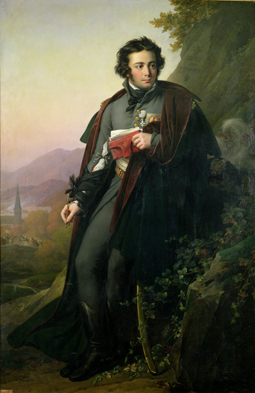 Charles-Artus de Bonchamps (1760-93) 1824 tekijältä Anne Louis Girodet de Roucy Trioson
