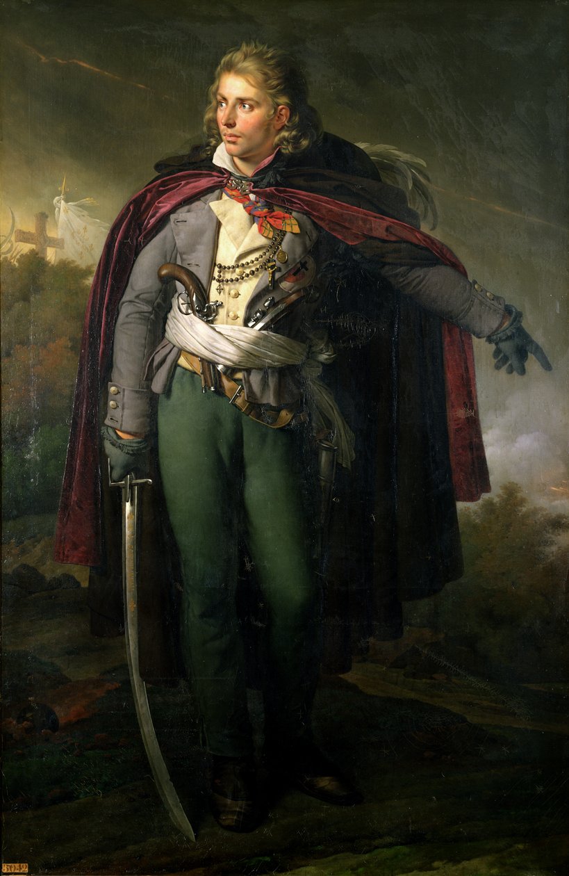 Jacques Cathelineau (1759-93) 1824 tekijältä Anne Louis Girodet de Roucy Trioson