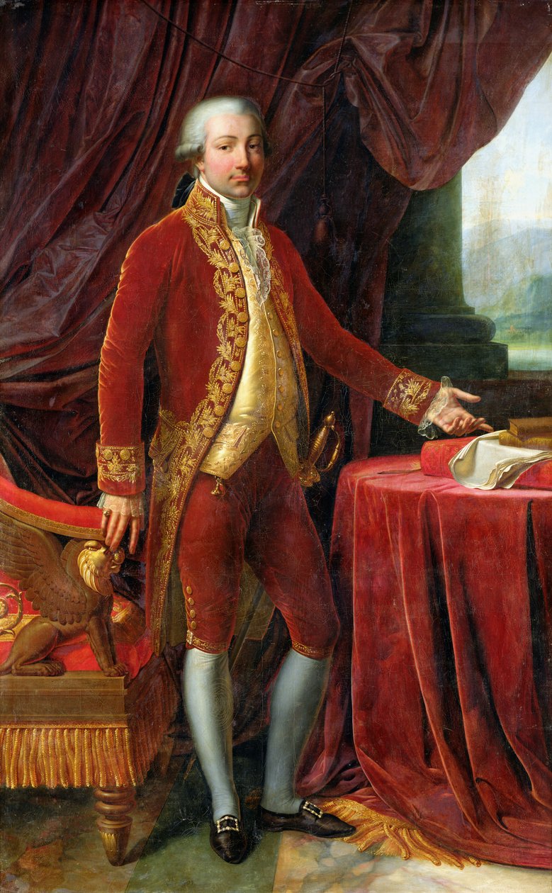 Muotokuva Charles-Marie Bonapartesta (1746-85) 1805 tekijältä Anne Louis Girodet de Roucy Trioson