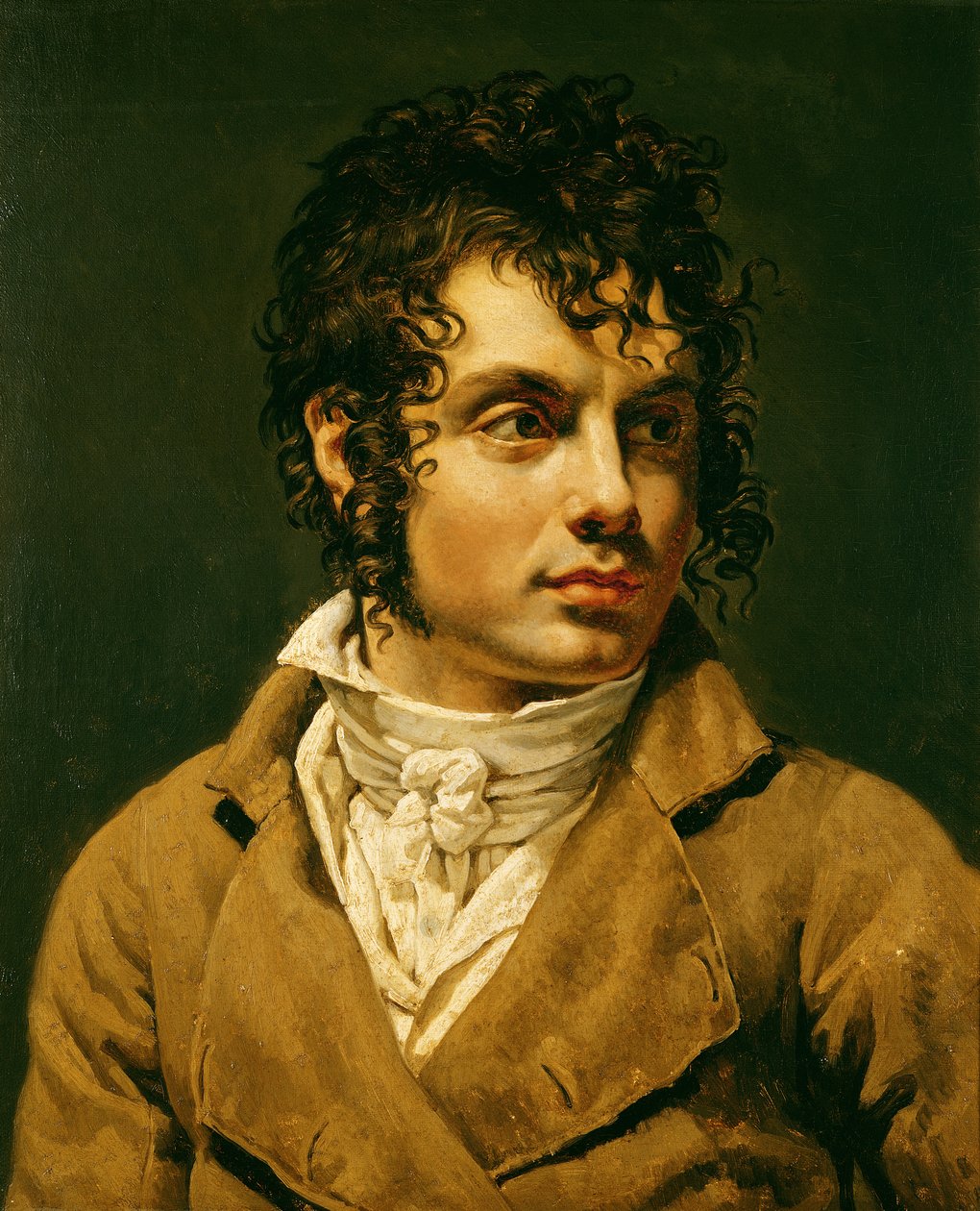 Miehen muotokuva tekijältä Anne Louis Girodet de Roucy Trioson