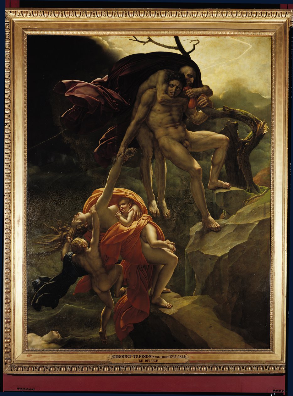 Vedenpaisumus, 1806 tekijältä Anne Louis Girodet de Roucy Trioson