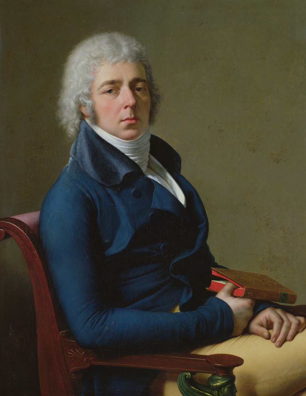 Kansalaisen Bourgeonin muotokuva (s.1757) 1800 tekijältä Anne Louis Girodet de Roucy Trioson