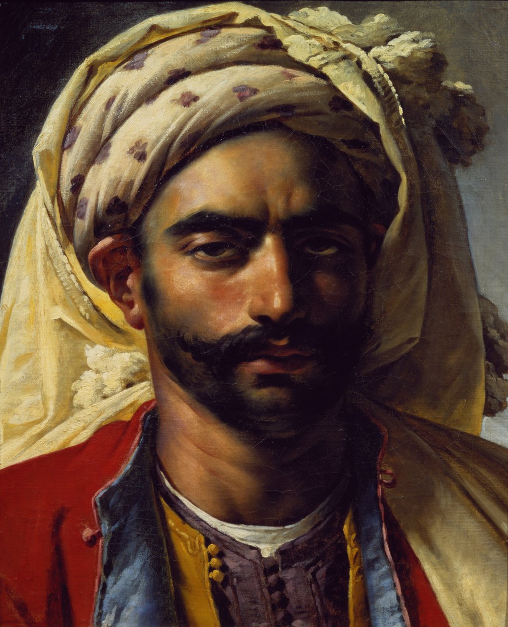 Mustaphan muotokuva tekijältä Anne Louis Girodet de Roucy Trioson