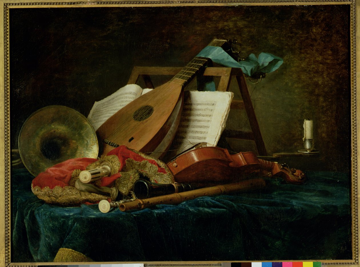 Musiikin ominaisuudet, 1770 tekijältä Anne Vallayer Coster