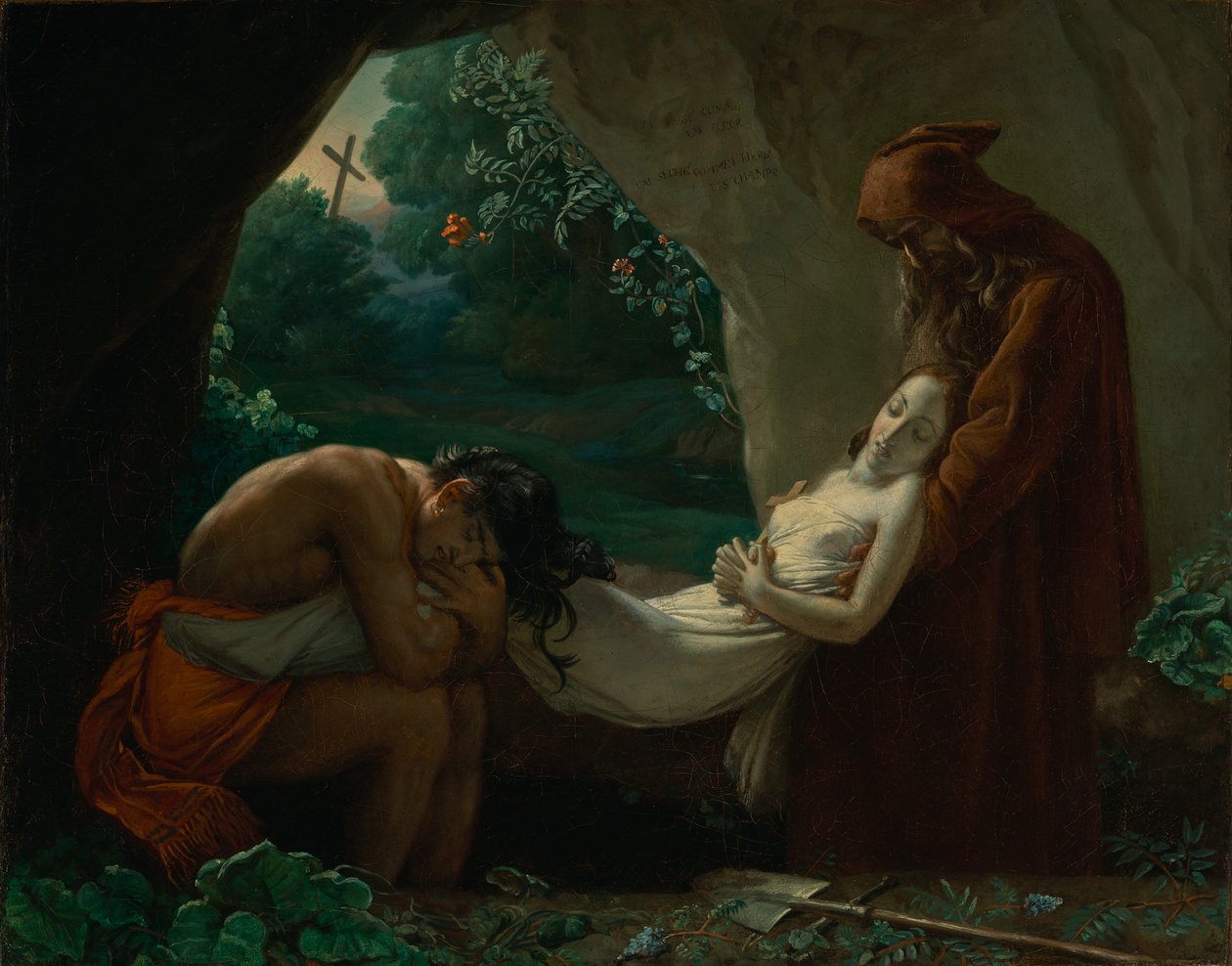 Atalan hautaus tekijältä Anne-Louis Girodet de Roucy-Trioson