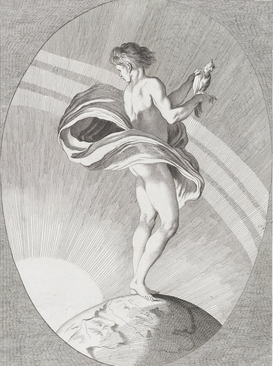 Näky, 1730-65. Tekijät: Caylus, Anne-Claude-Philippe de, Etienne Fessard. tekijältä Anne Claude Philippe de Caylus, Etienne Fessard