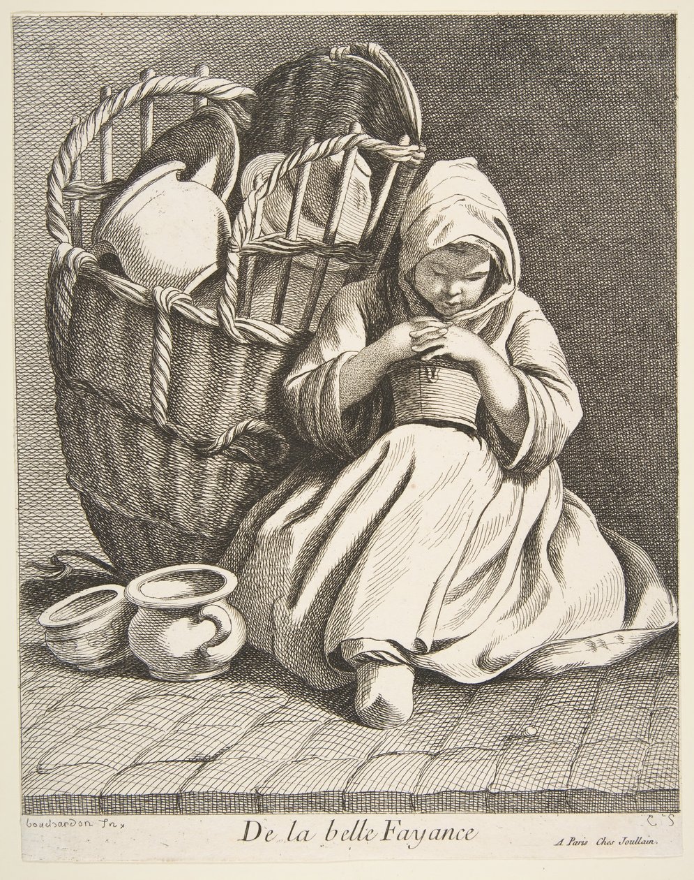 Keramiikkakauppias, 1738. tekijältä Anne Claude Philippe de Caylus