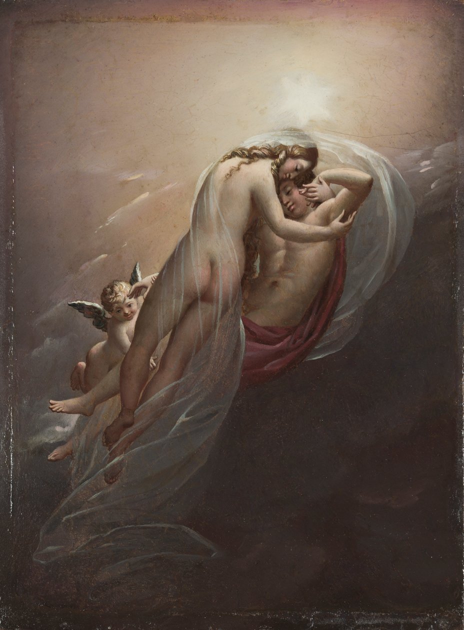 Aurora ja Cephalus tekijältä Anne Louis Girodet de Roucy Trioson