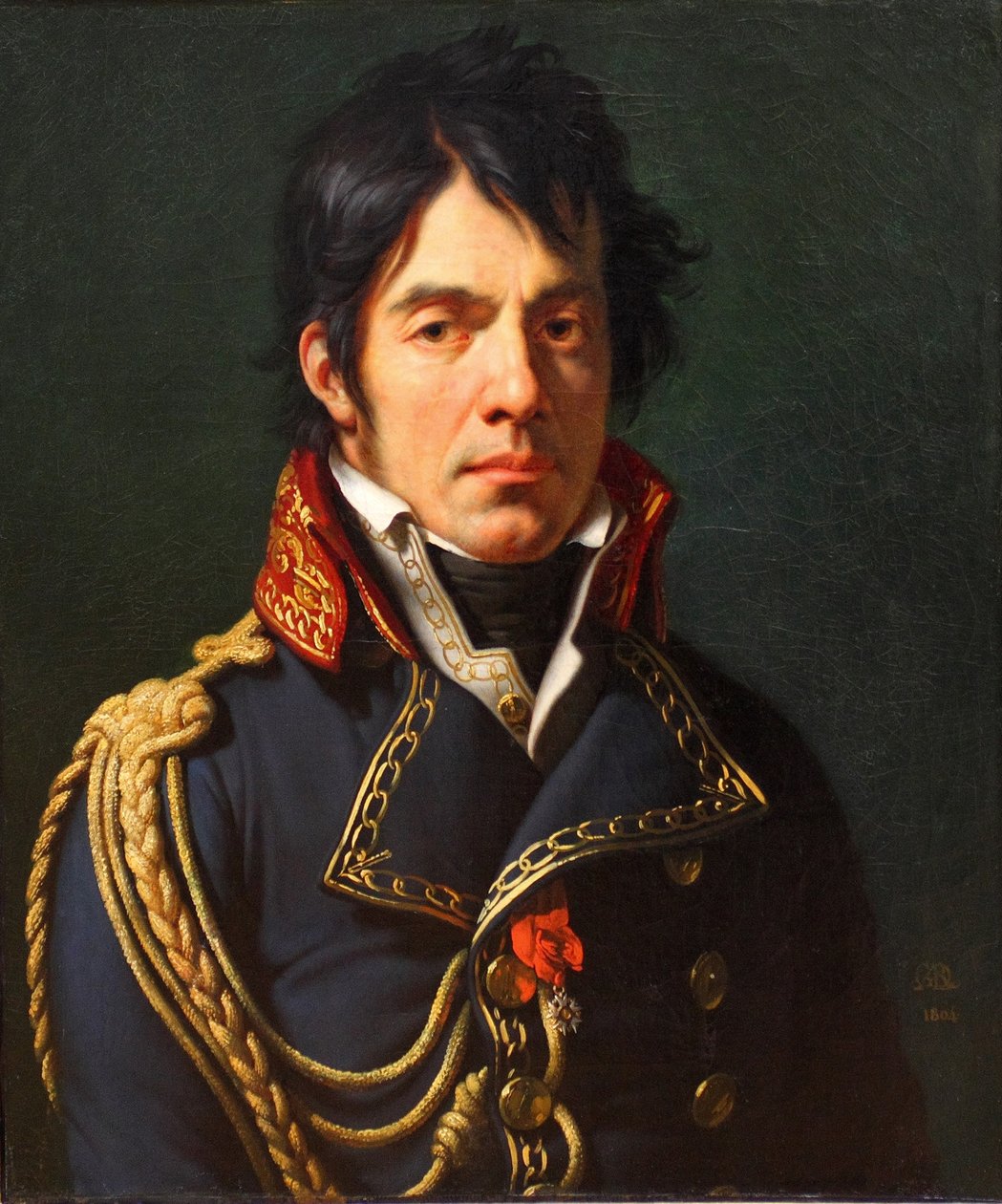 Dominique Jean Larreyn muotokuva 1766-1842, 1804 tekijältä Anne Louis Girodet de Roucy Trioson