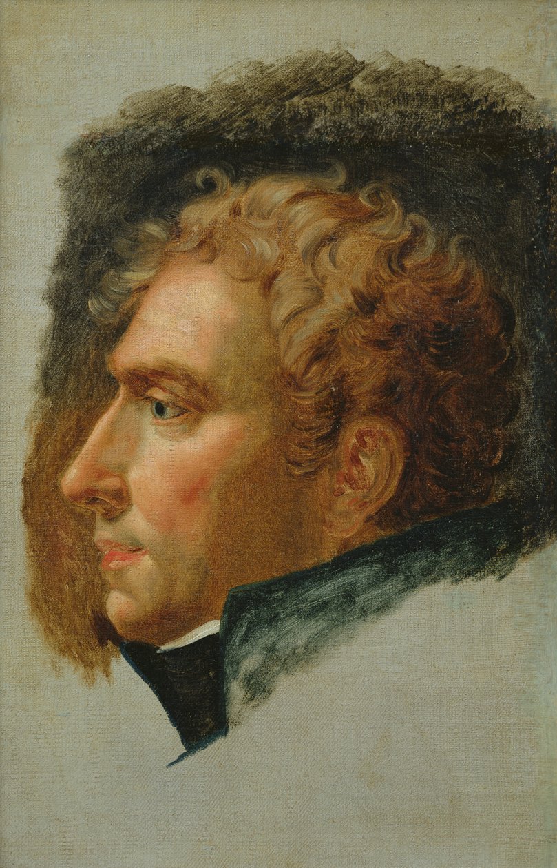 Muotokuva Durocista, palatsin suurmarsalkasta. tekijältä Anne Louis Girodet de Roucy Trioson