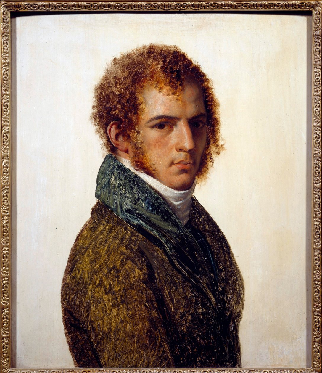 Taidemaalari Benjamin Rollandin muotokuva Anne Louis Girodet de Roucy-Triosonin maalaus (Anne-Louis Girodet de Roucy Trioson tekijältä Anne Louis Girodet de Roucy Trioson