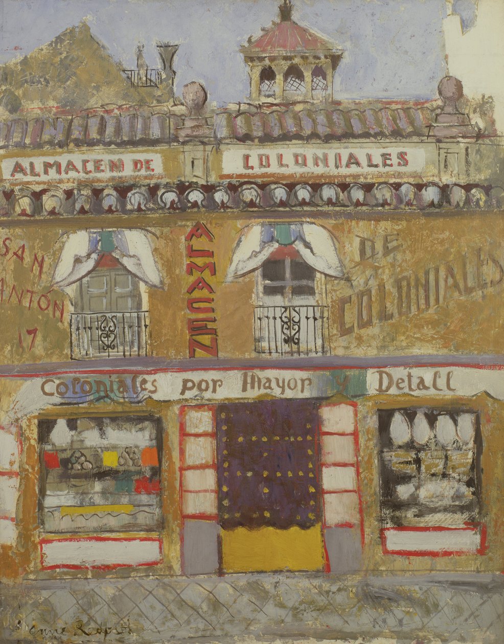 Shop Front, Granada tekijältä Anne Redpath