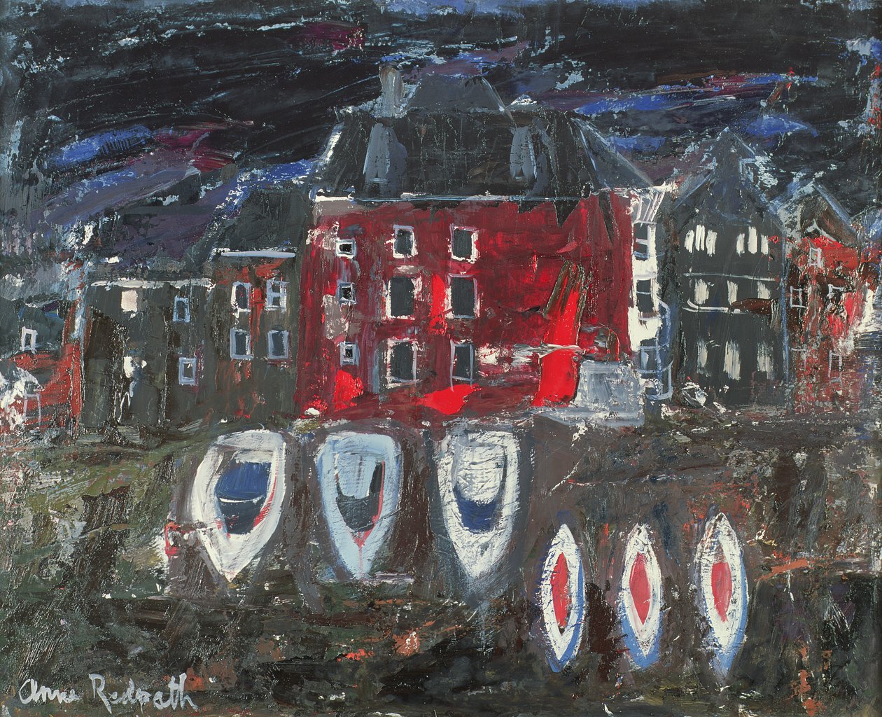 Telakka, Amsterdam (öljy aluksella) tekijältä Anne Redpath