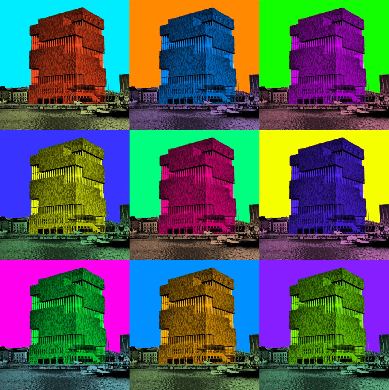 Pop Antwerpen, 2018, Silkkipainatus tekijältä Anne Storno