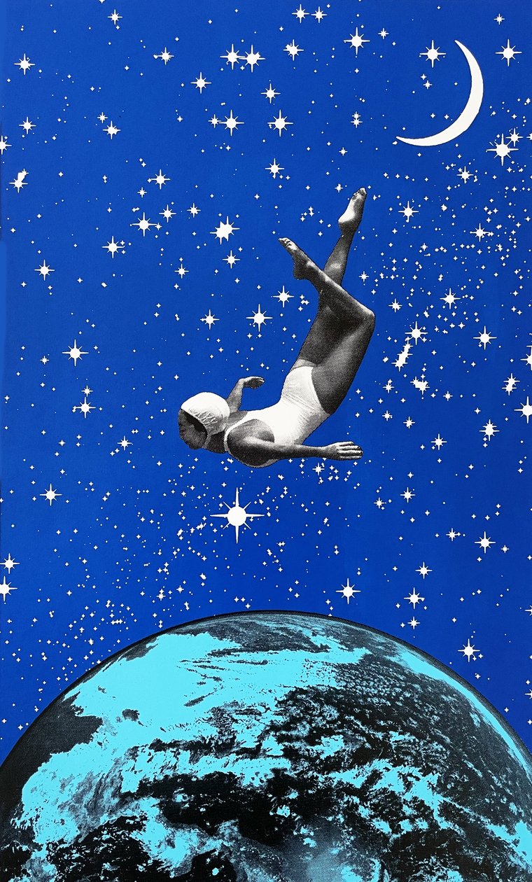 Painoton, 2022 (silkkipainatus) tekijältä Anne Storno
