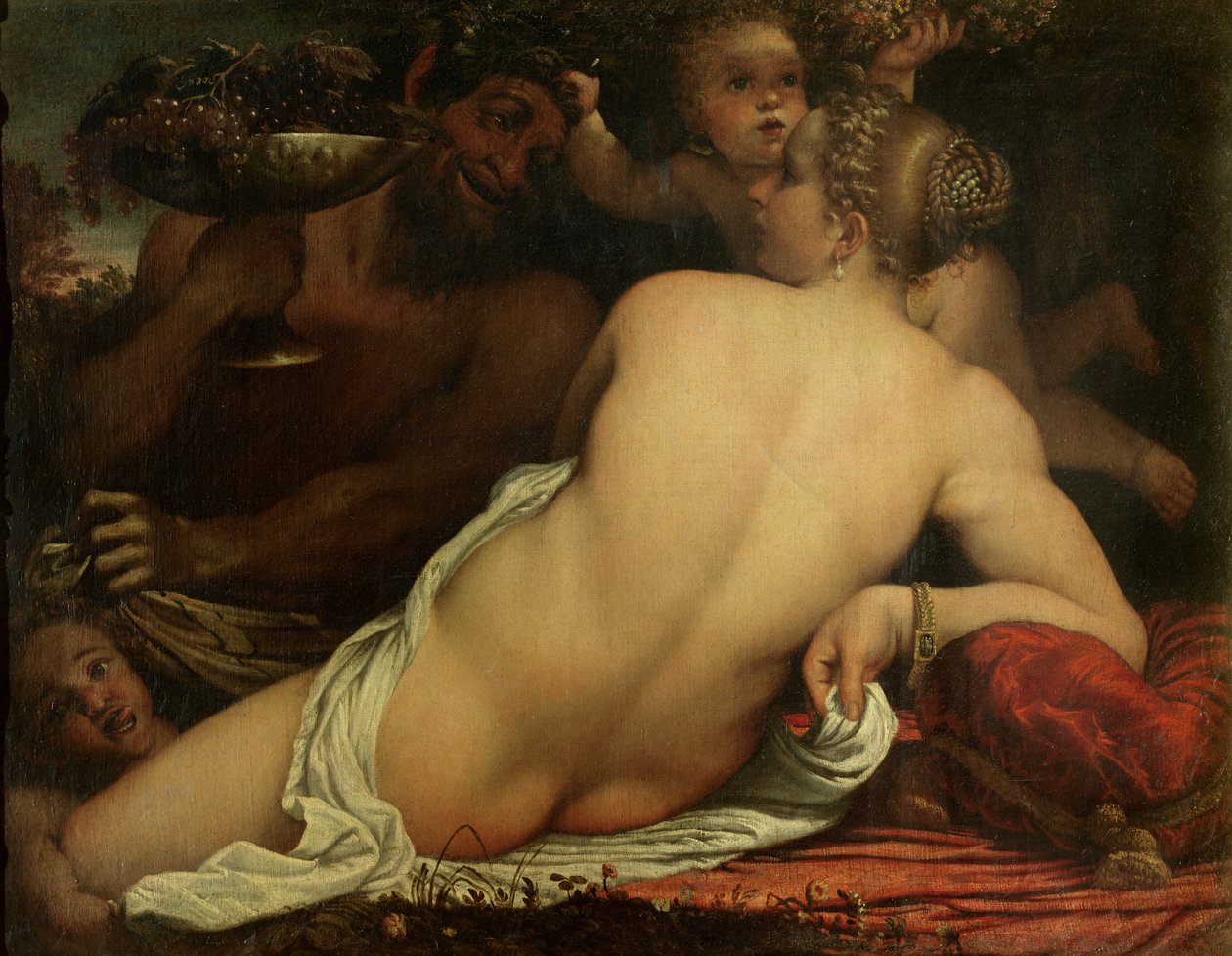 Bacchante tekijältä Annibale Carracci