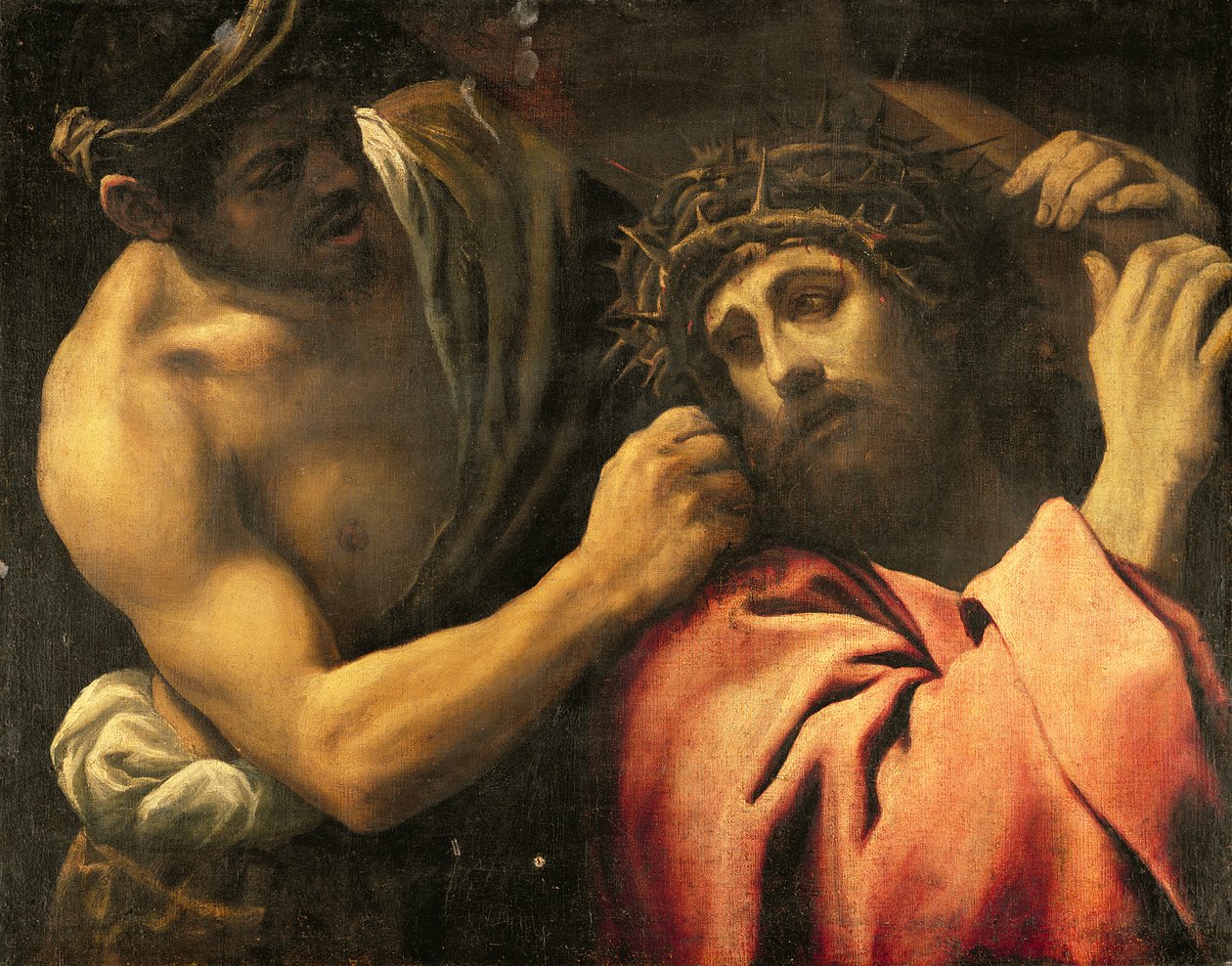 Kristus kantaa ristiä tekijältä Annibale Carracci