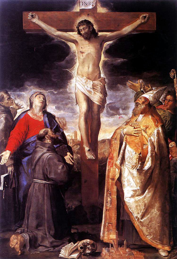 Ristiinnaulitseminen tekijältä Annibale Carracci