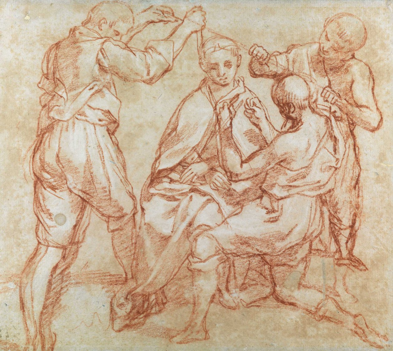 Figuras masculinas tekijältä Annibale Carracci