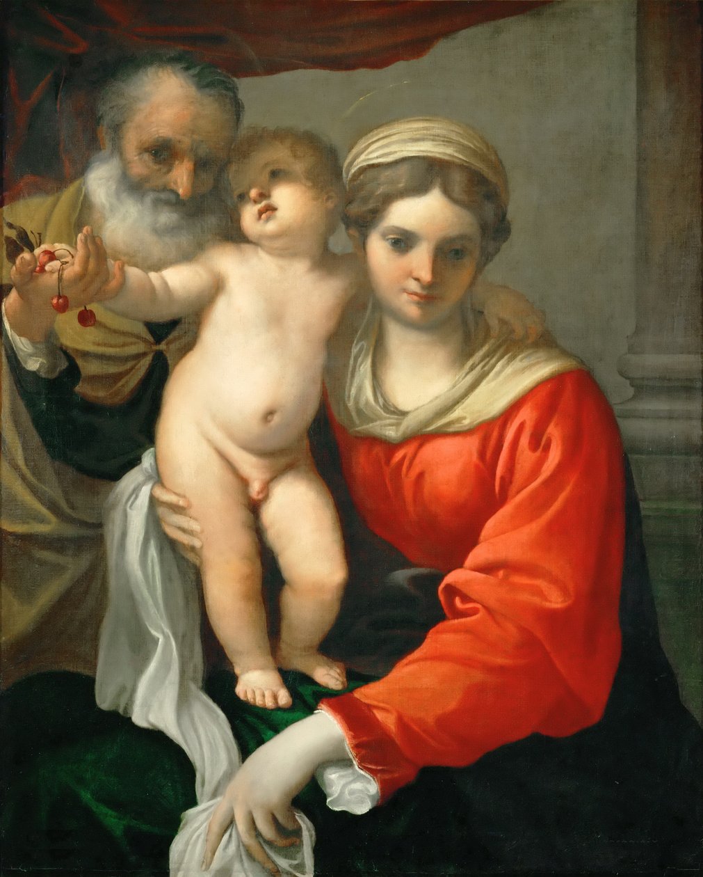 Kirsikoiden Madonna tekijältä Annibale Carracci
