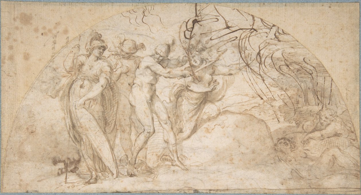 Perseus mestasi Medusan tekijältä Annibale Carracci