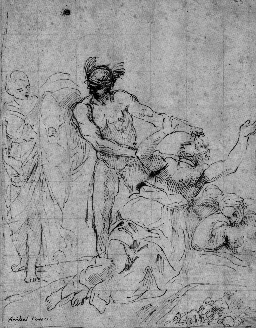 Perseus tappaa Medusan tekijältä Annibale Carracci