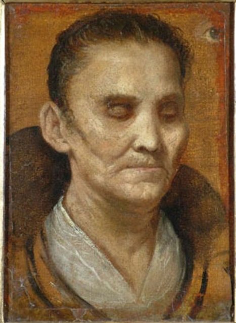 Sokean naisen muotokuva tekijältä Annibale Carracci