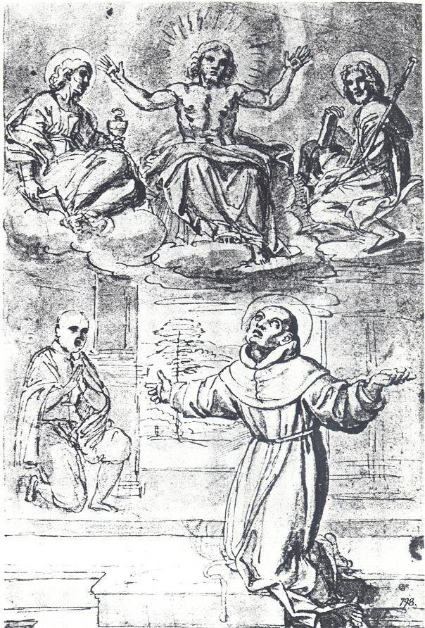 San diego di Alcalà tekijältä Annibale Carracci