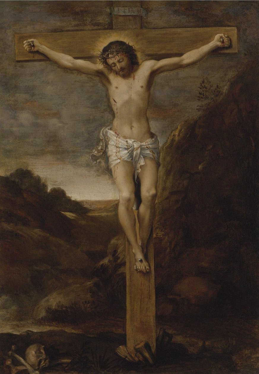 Ristiinnaulitseminen tekijältä Annibale Carracci