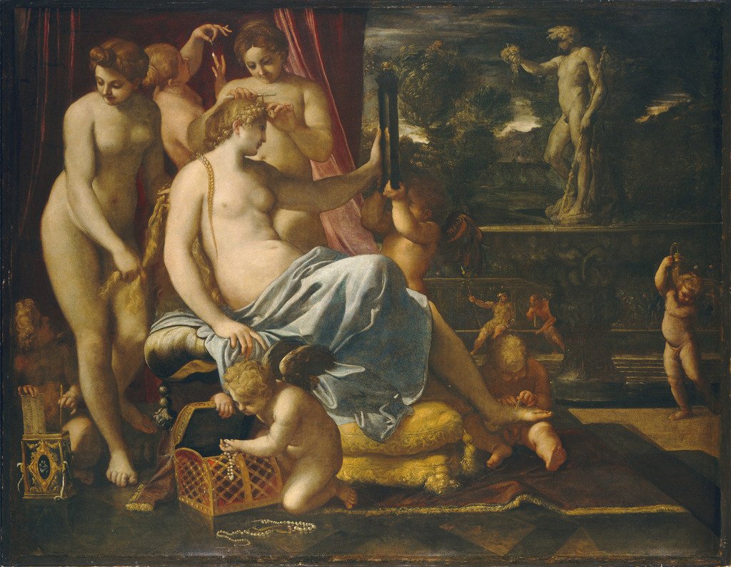 Armojen koristama Venus tekijältä Annibale Carracci
