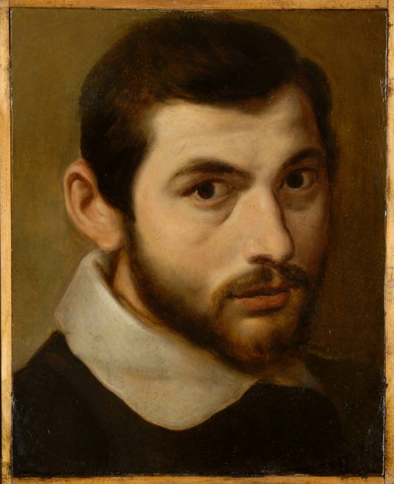 Nuoren miehen omakuva? tekijältä Annibale Carracci