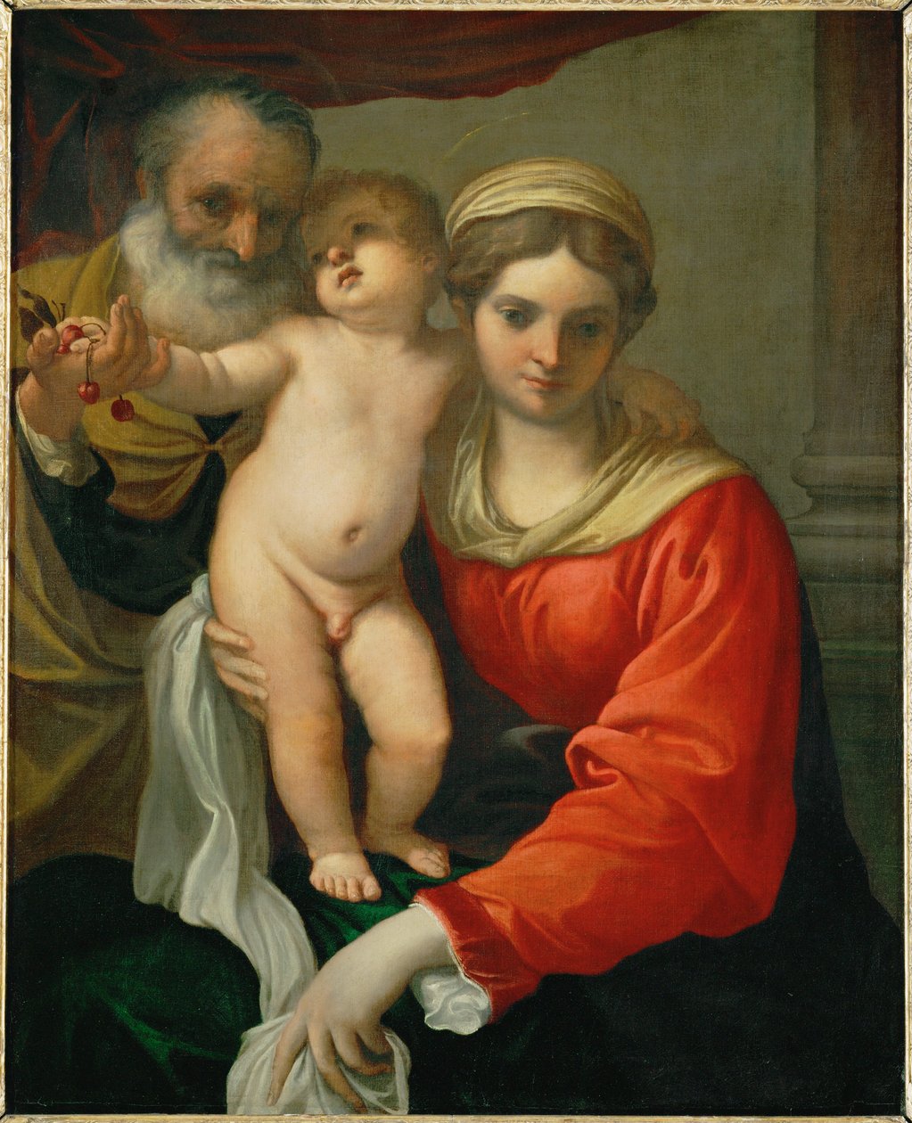 Madonna kirsikoiden kanssa ... tekijältä Annibale Carracci