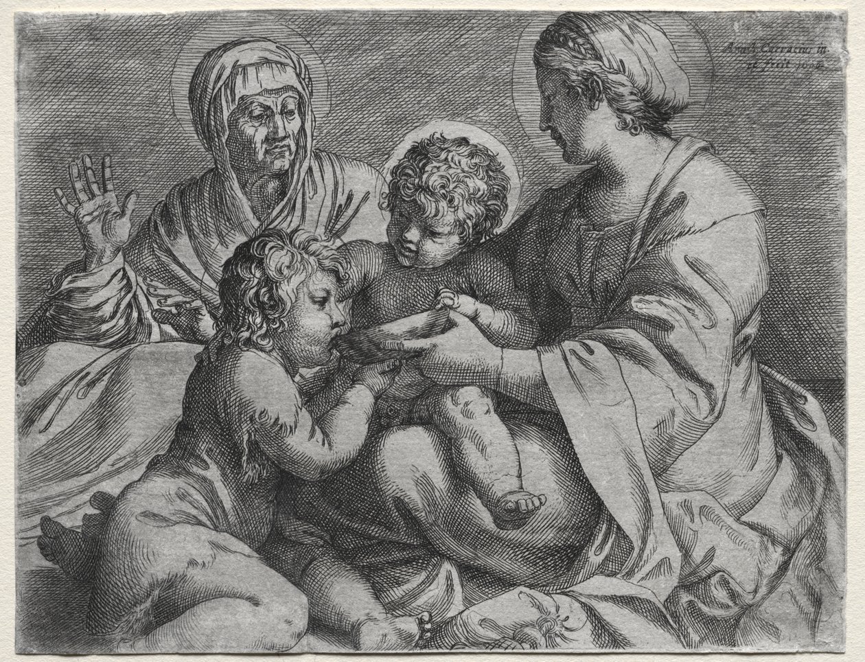 Madonna kulhon kanssa tekijältä Annibale Carracci