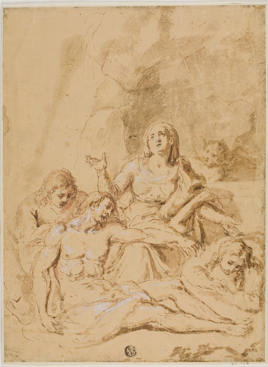 Pieta tekijältä Annibale Carracci