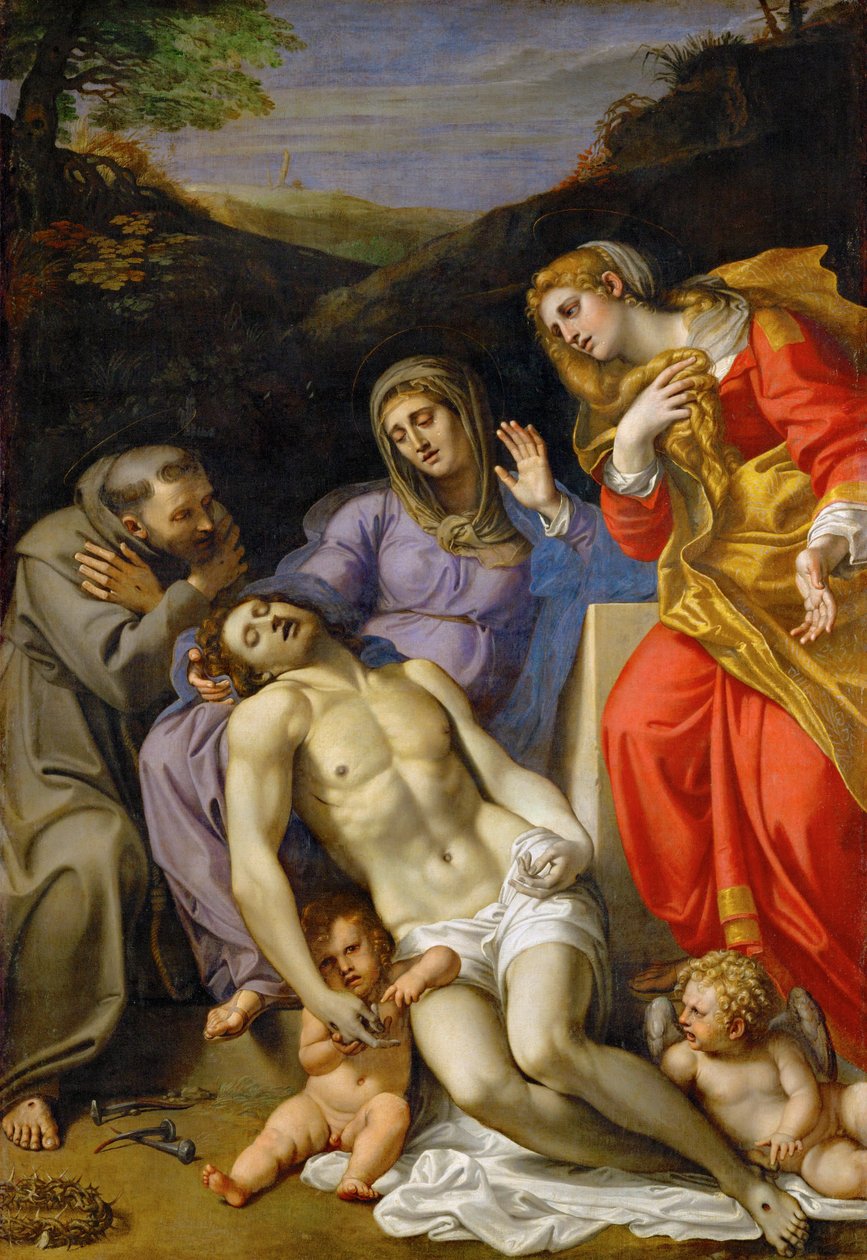 Pieta ... tekijältä Annibale Carracci