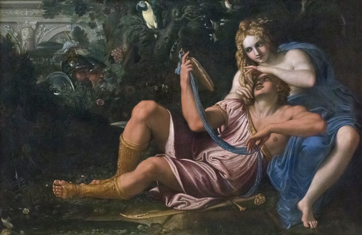 Rinaldo ja Armida tekijältä Annibale Carracci