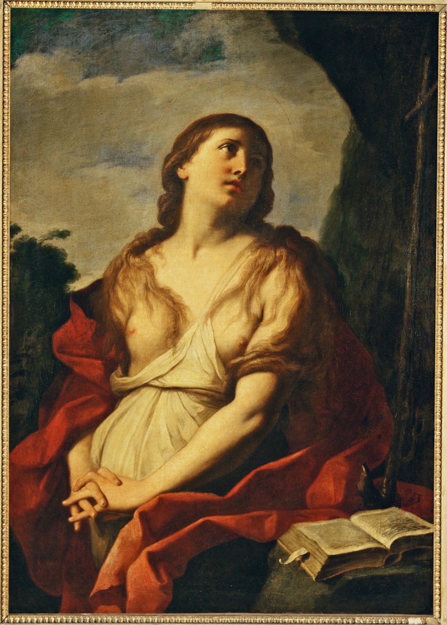 Pyhä Maria Magdaleena ... tekijältä Annibale Carracci