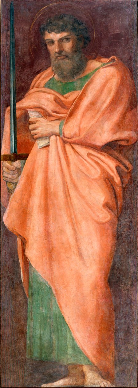 Saint Paul - Annibale Carraccin maalaus (Annibal Carrache tekijältä Annibale Carracci