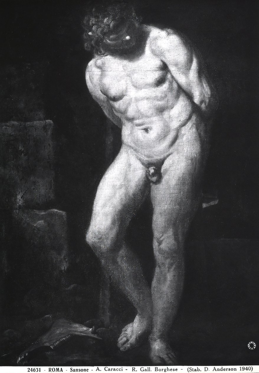 Simson, n. 1580-1609 tekijältä Annibale Carracci
