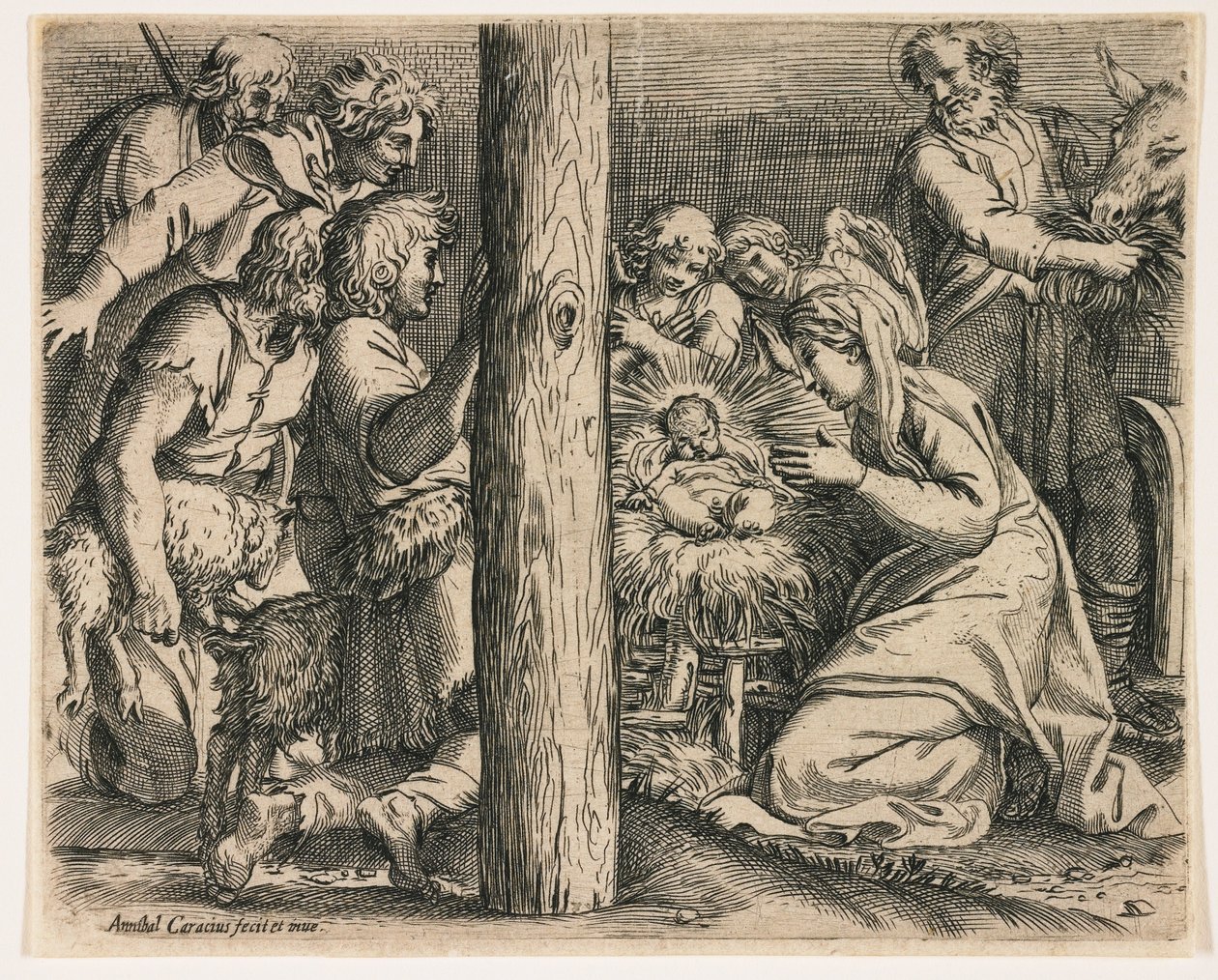 Paimenten kumarrus tekijältä Annibale Carracci