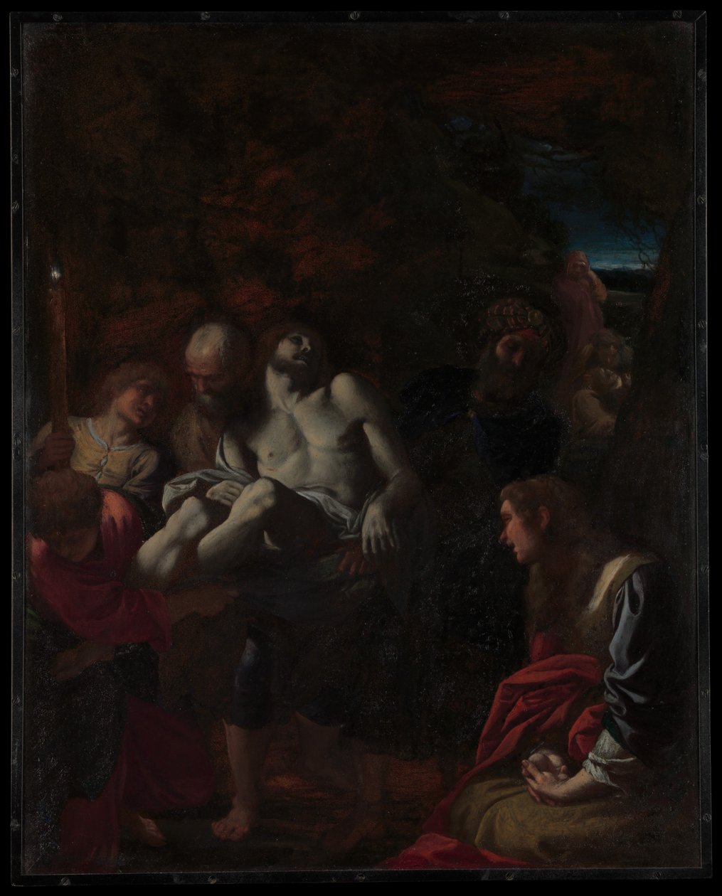 Kristuksen hautaaminen tekijältä Annibale Carracci