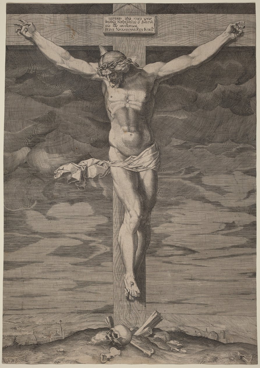 Ristiinnaulitseminen tekijältä Annibale Carracci