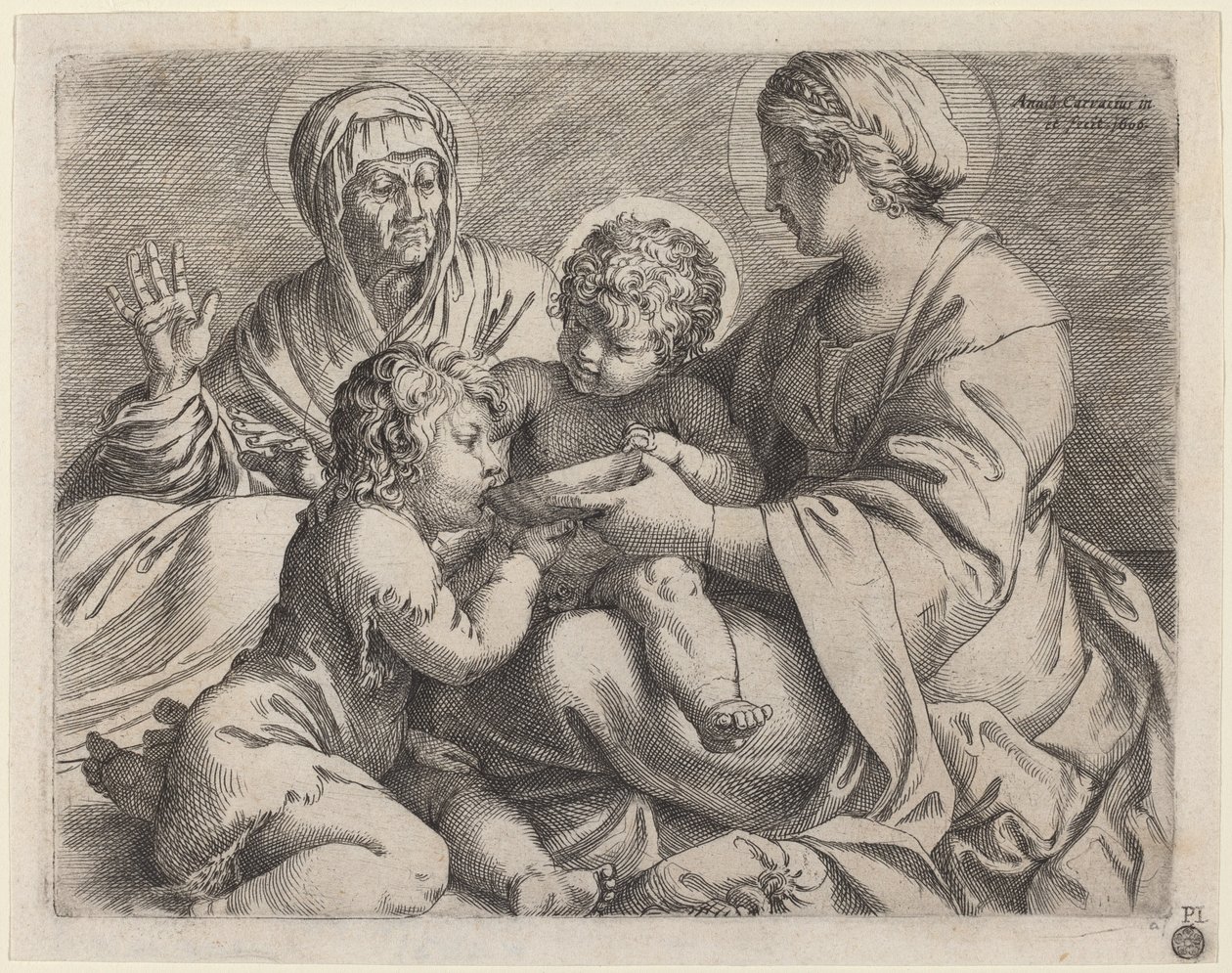 Kulhon Madonna tekijältä Annibale Carracci