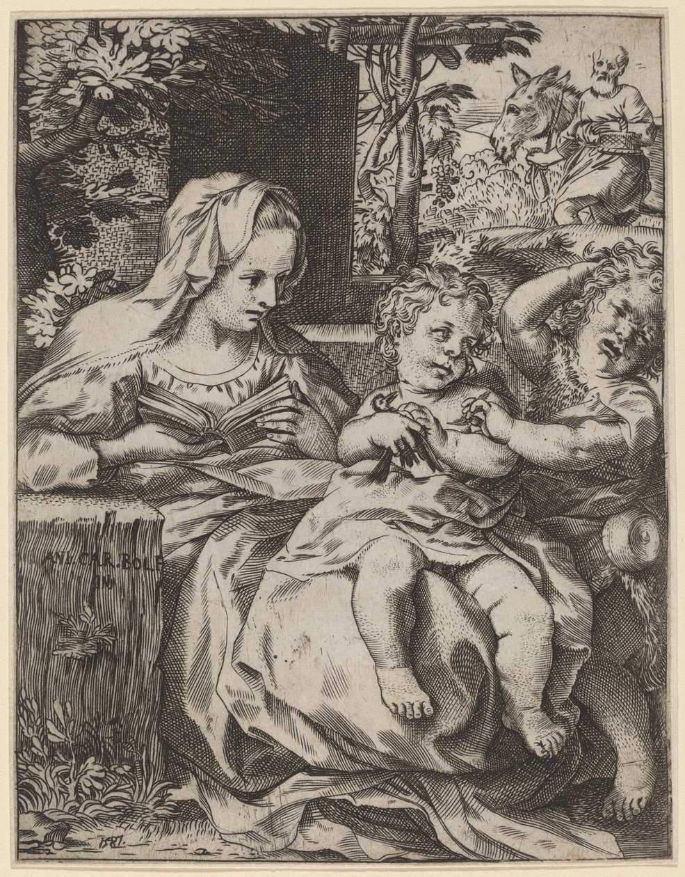 Pääskysen Madonna tekijältä Annibale Carracci