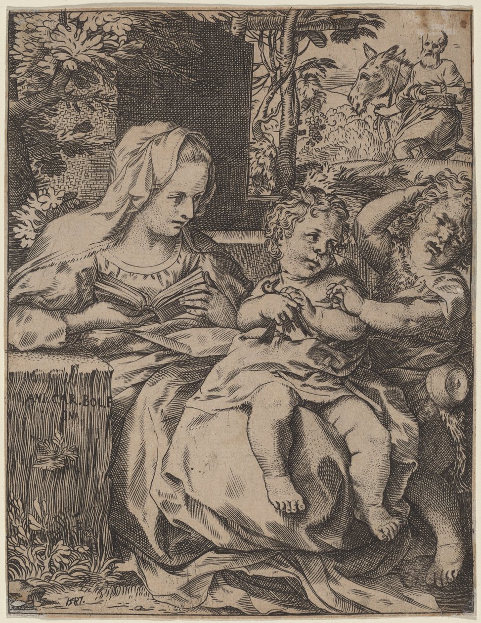 Pääskysen Madonna tekijältä Annibale Carracci