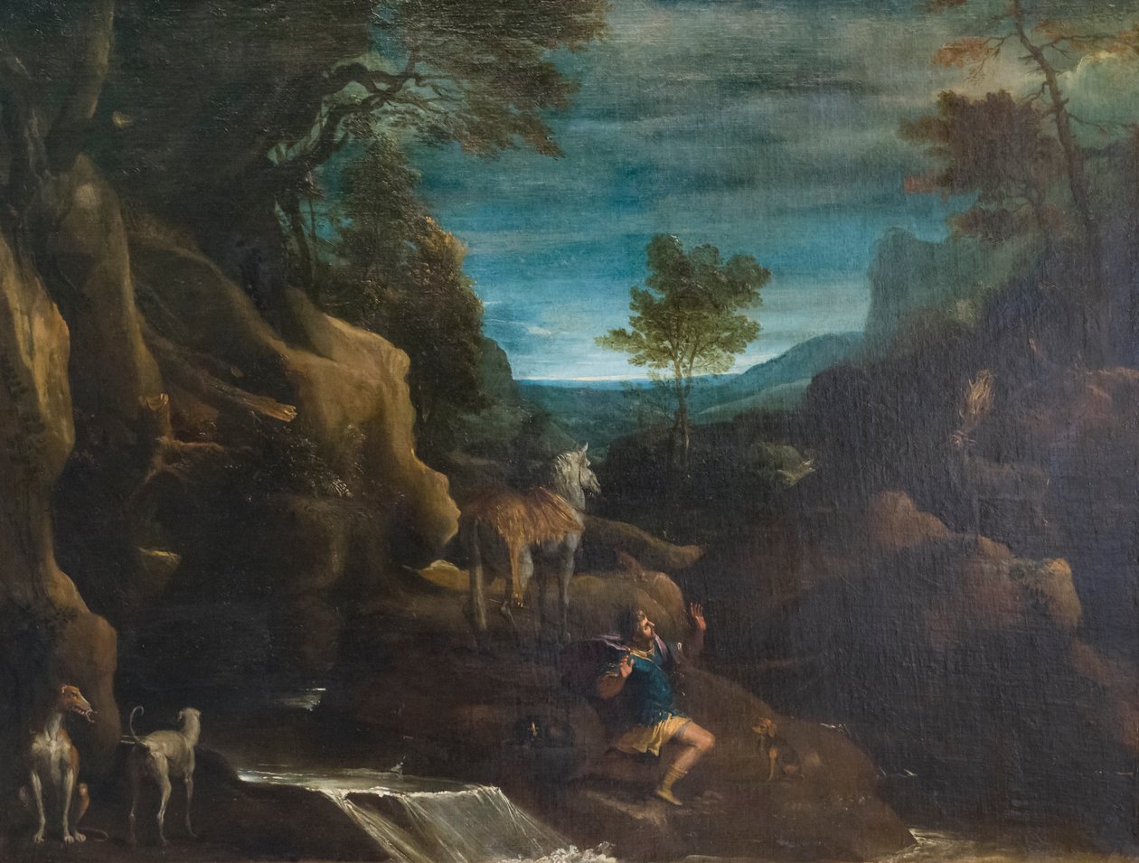 Pyhän Eustacen visio tekijältä Annibale Carracci