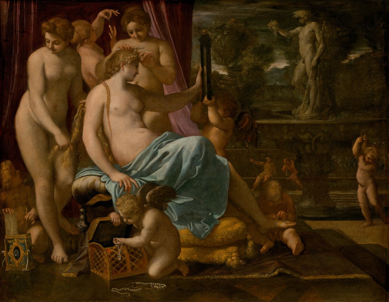 Armojen koristama Venus, 15901595. tekijältä Annibale Carracci